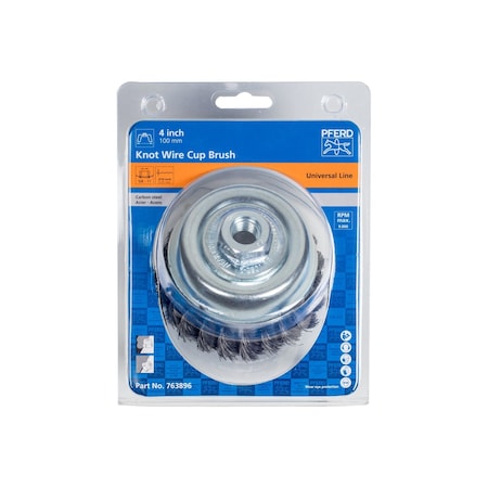 Pferd Knot Cup, .014CS Wire, 4 763896